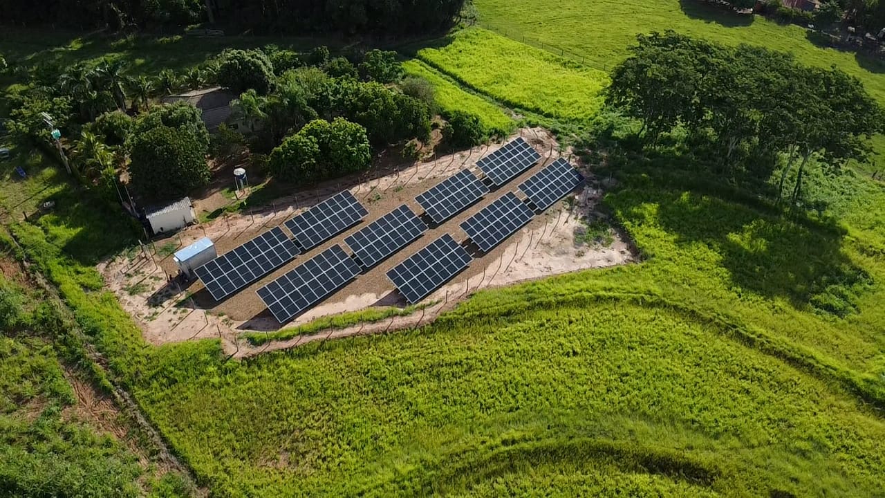 Usina de Solo · 148 Painéis — Verdis Energia